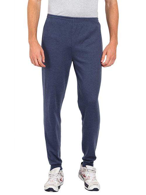 black cotton full length track pant - 12938837 - Very Small Image - 1