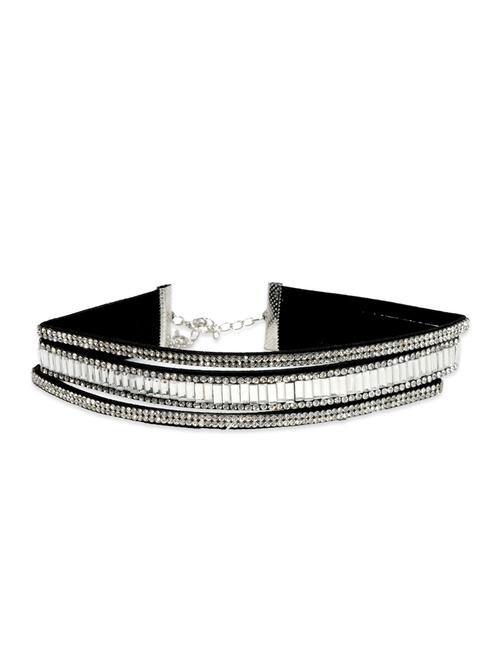 black cotton choker necklace - 12939932 - Very Small Image - 1