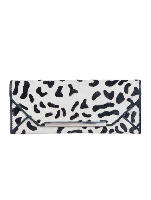 white leather clutch - 12941572 - Very Small Image - 1