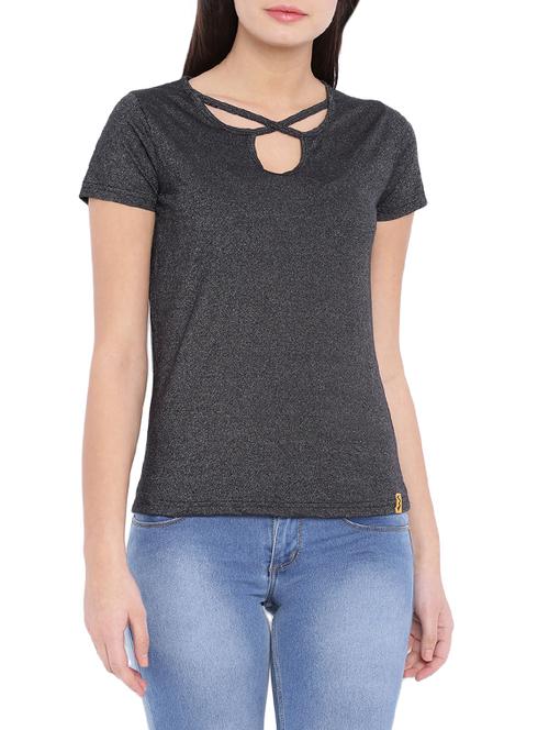 women's straight halter neck top - 12941960 - Very Small Image - 1
