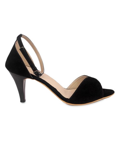 black suede buckled heels - 1294324 - Very Small Image - 1