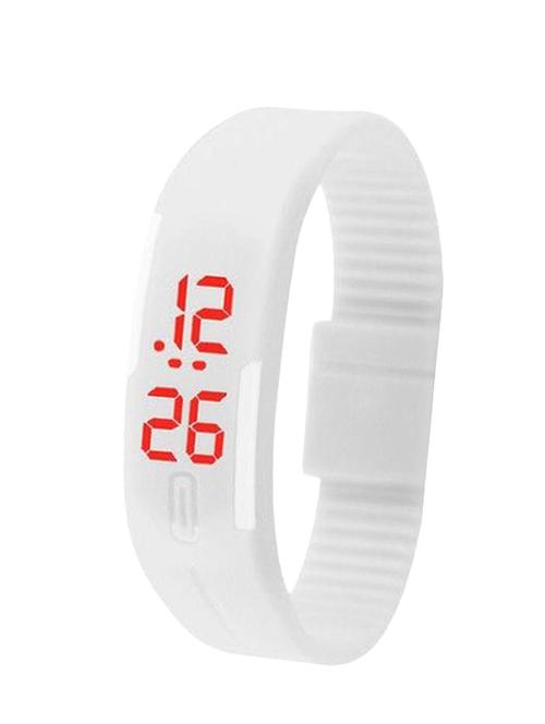 jay creation white digital watch - 12947697 - Very Small Image - 1