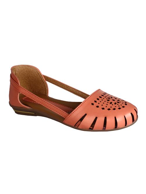 pink faux leather slip on sandals - 12952214 - Very Small Image - 1