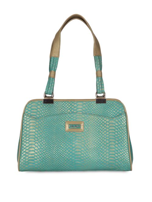 adamis green and beige leather textured handbag - 1295284 - Very Small Image - 1