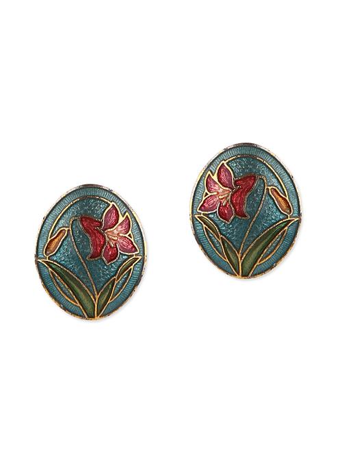 multi colored metal studs earring - 12957898 - Very Small Image - 1