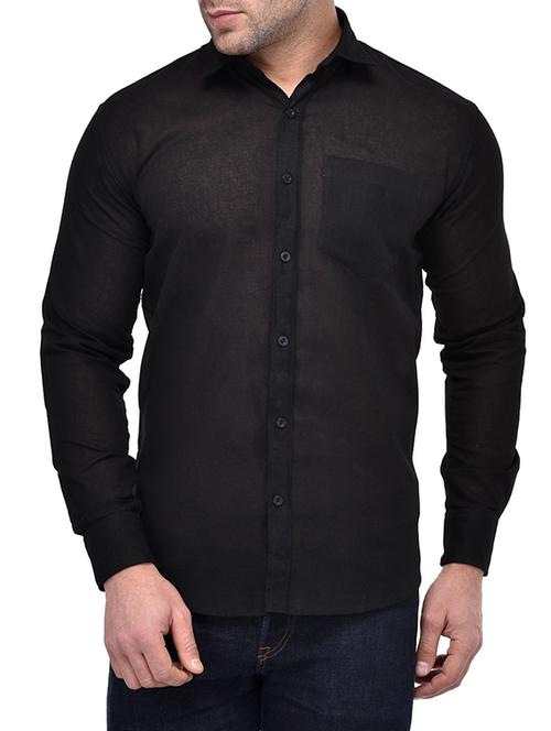 mens melange casual shirt - 12970329 - Very Small Image - 1