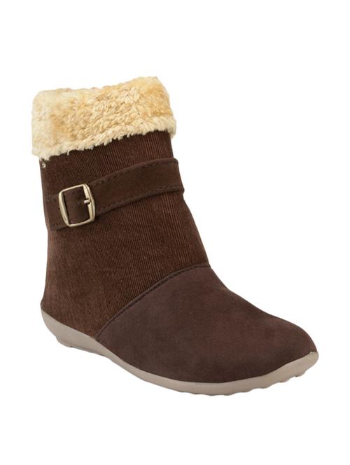 brown ankle length boot - 12970847 - Very Small Image - 1