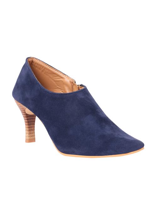blue suede ankle boots - 12971364 - Very Small Image - 1