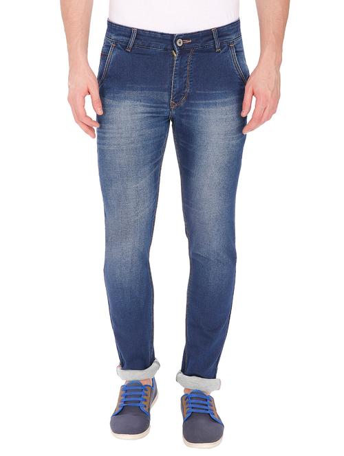 blue cotton jeans - 12974677 - Very Small Image - 1