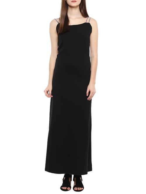black cotton dress - 12977538 - Very Small Image - 1