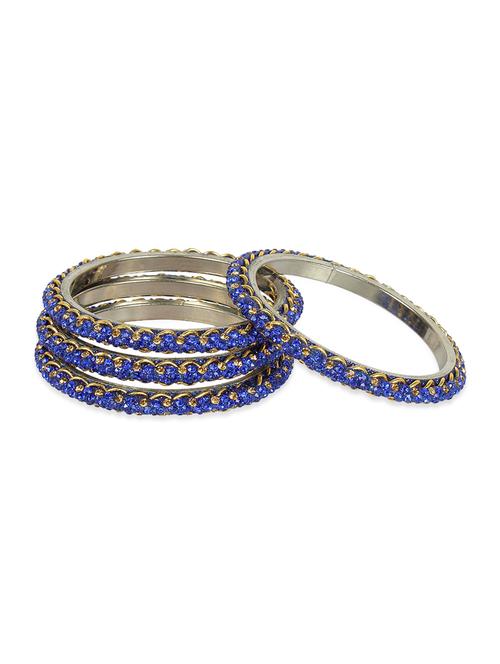 blue metal bangle - 12978168 - Very Small Image - 1