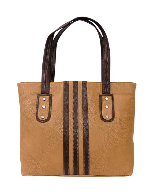 tan leatherette handbag - 12979442 - Very Small Image - 1