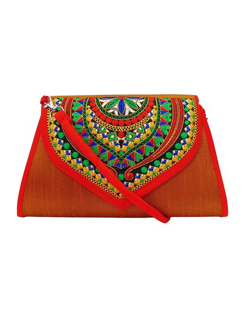 orange canvas sling bag - 12979485 - Very Small Image - 1