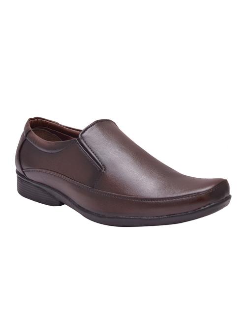 brown leatherette slip on - 12986685 - Very Small Image - 1