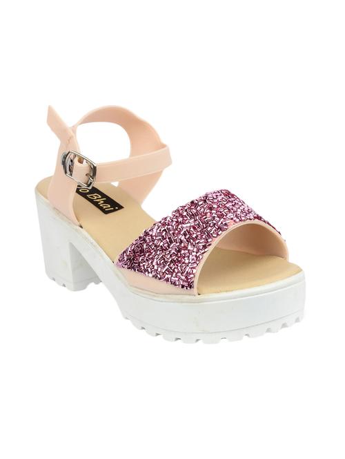 pink ankle strap sandal - 12989816 - Very Small Image - 1