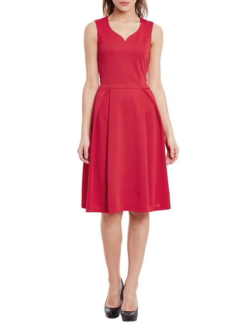 red cotton dress - 12993230 - Very Small Image - 1