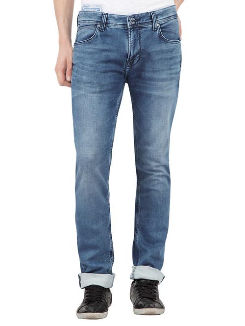 blue cotton jeans - 12994954 - Very Small Image - 1