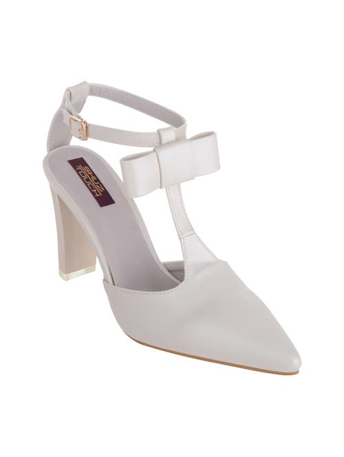 white ankle strap sandal - 12997050 - Very Small Image - 1