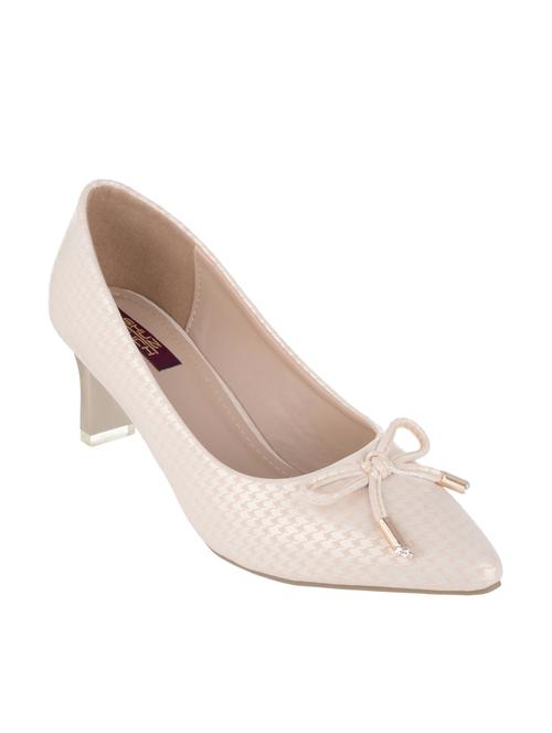 gold fabric slip on pumps - 12997105 - Very Small Image - 1