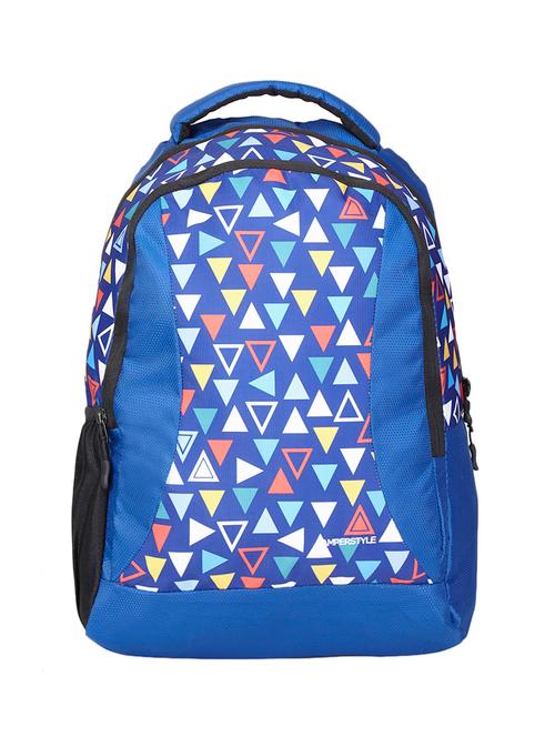 blue polyester backpack - 12997595 - Very Small Image - 1