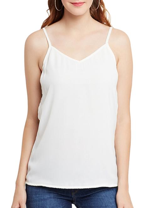 white georgette top - 12998080 - Very Small Image - 1