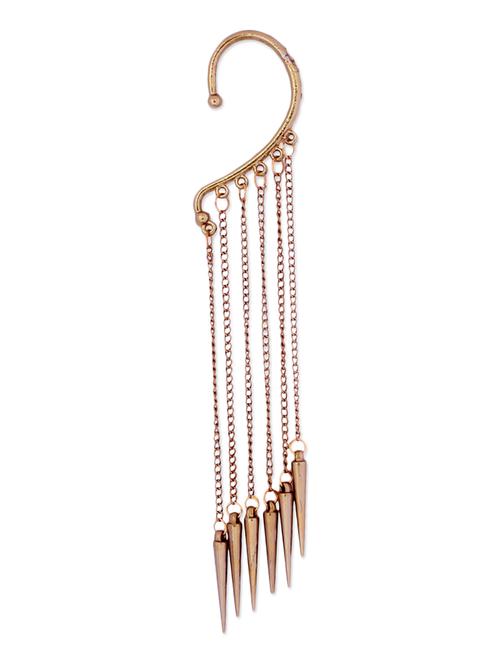 gold plated cuff earrings - 12999833 - Very Small Image - 1
