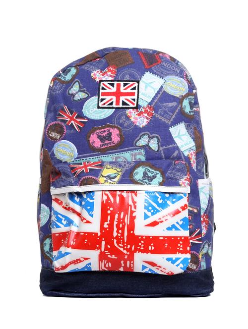 blue canvas backpack - 12999923 - Very Small Image - 1