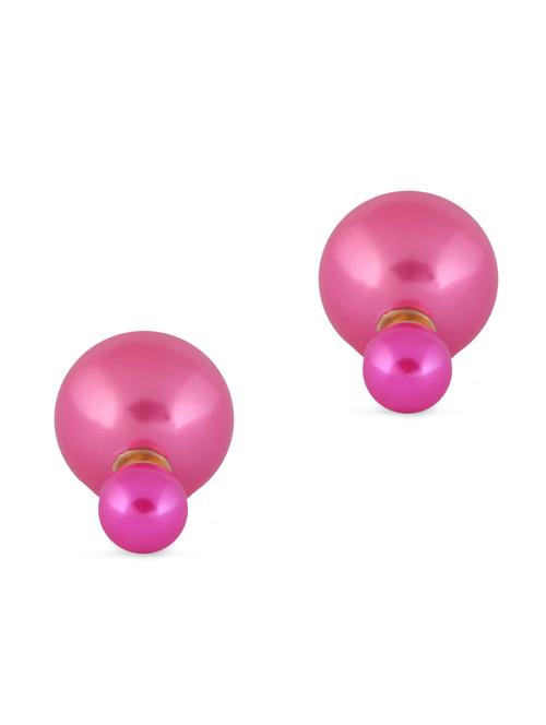 solid pink double stud - 1300018 - Very Small Image - 1