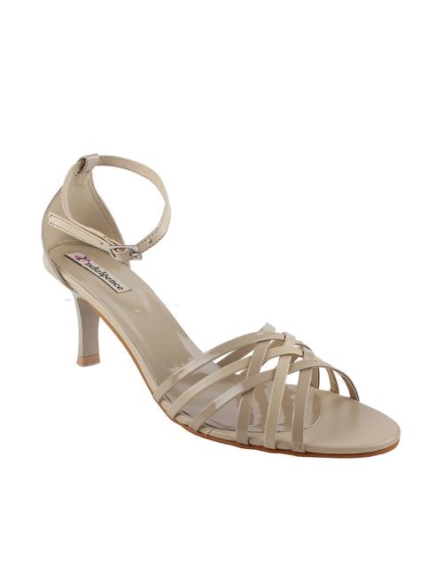 beige ankle strap pump - 13009429 - Very Small Image - 1