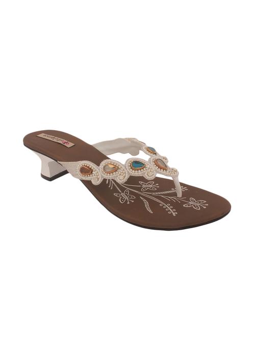 beige toe seperator sandal - 13009635 - Very Small Image - 1