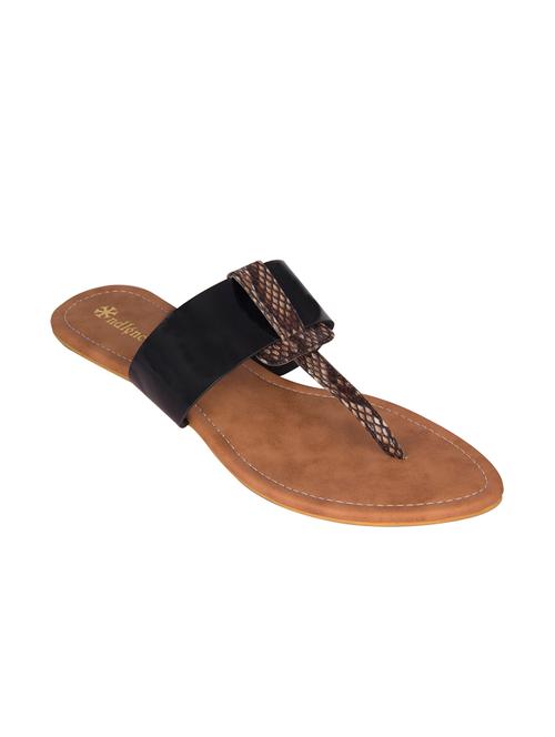 black toe separator sandal - 13009688 - Very Small Image - 1