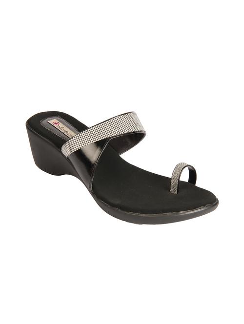 black one toe sandal - 13009692 - Very Small Image - 1