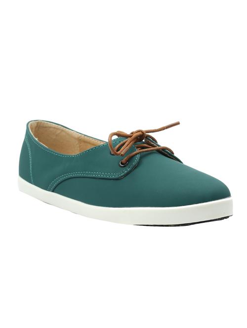 green synthetic casual shoes - 13009862 - Very Small Image - 1