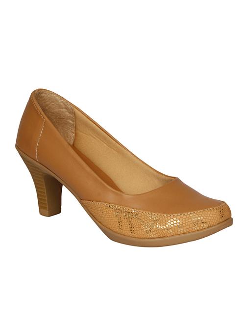 brown slip on pump - 13010143 - Very Small Image - 1