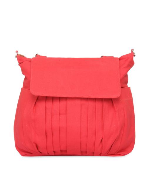solid red canvas backpack - 1301135 - Very Small Image - 1