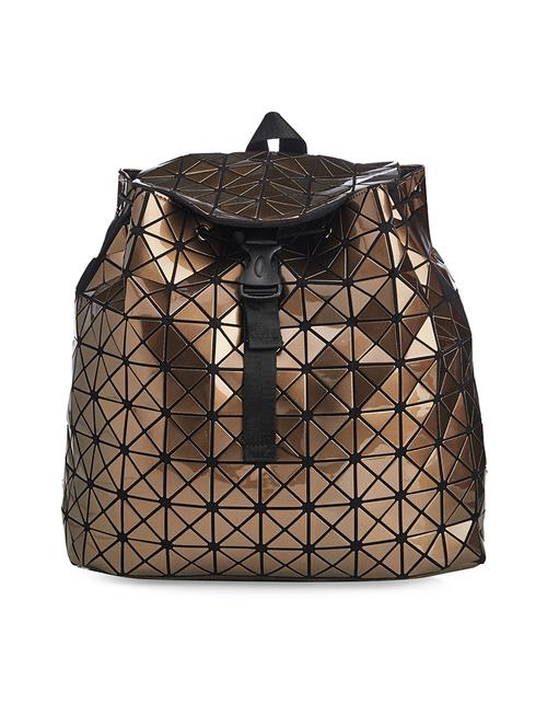 brown leatherette backpack - 13012223 - Very Small Image - 1