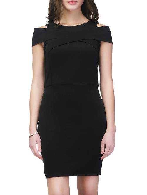 cold shoulder bodycon dress - 13014520 - Very Small Image - 1