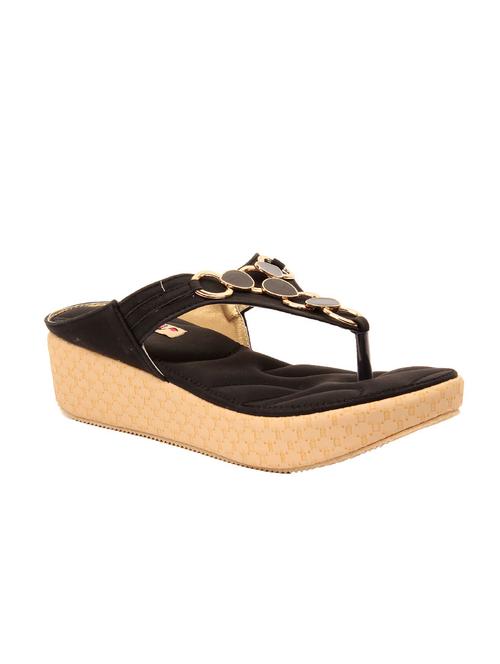 black flat forms sandal - 13017549 - Very Small Image - 1