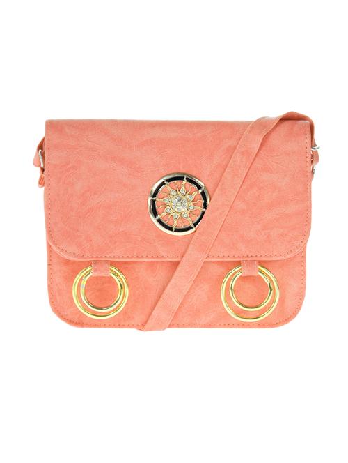 pink polyester sling bag - 13019540 - Very Small Image - 1