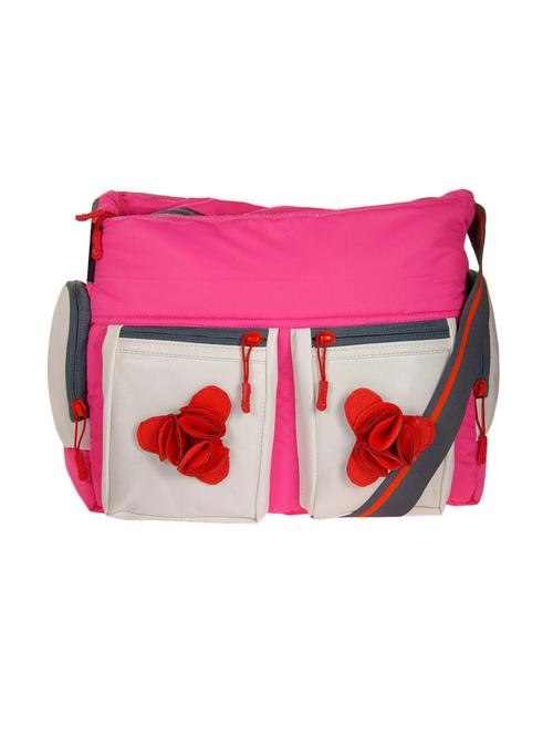pink polyester sling bag - 13019588 - Very Small Image - 1