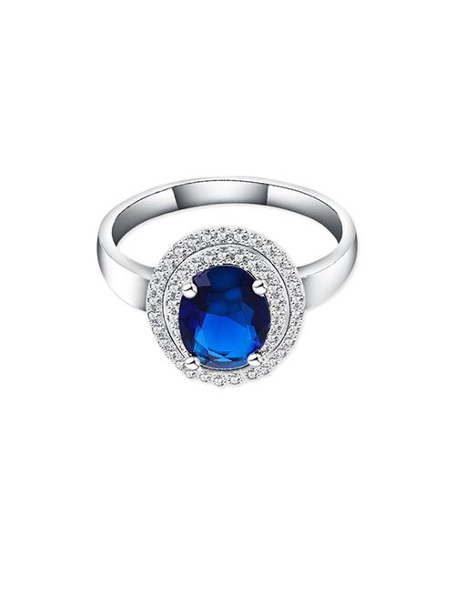 blue metal hand ring - 13048361 - Very Small Image - 1