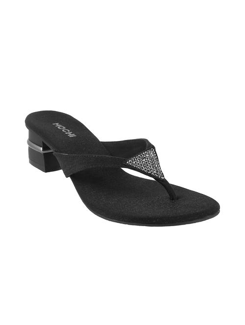 black sheet sandals - 13050914 - Very Small Image - 1