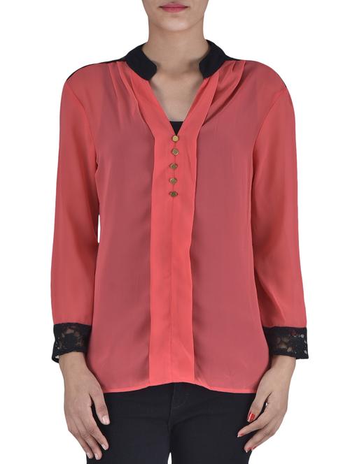 pink and black laced top - 1306569 - Very Small Image - 1