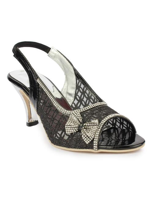 black suede back strap sandals - 13069118 - Very Small Image - 1