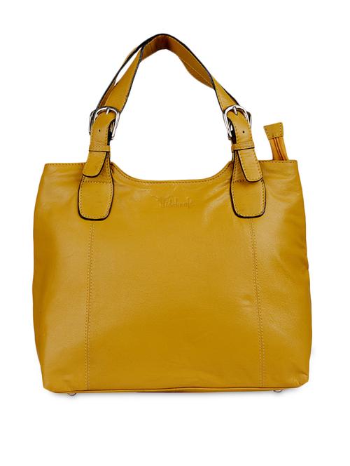 yellow leather handbag - 1307005 - Very Small Image - 1