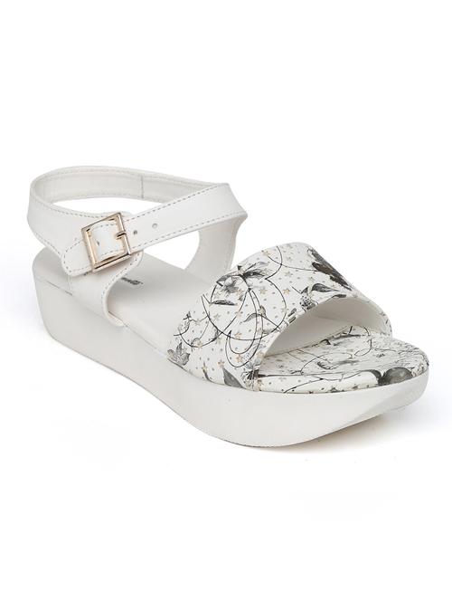 white ankle strap sandal - 13070443 - Very Small Image - 1