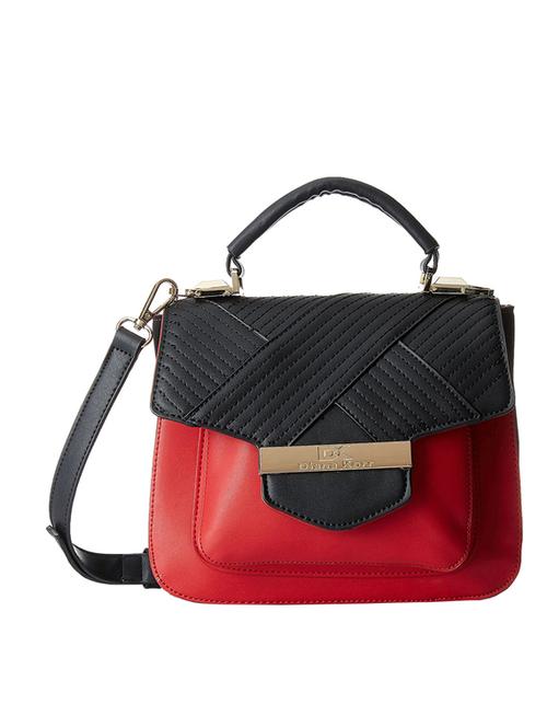 red leatherette sling bag - 13072675 - Very Small Image - 1