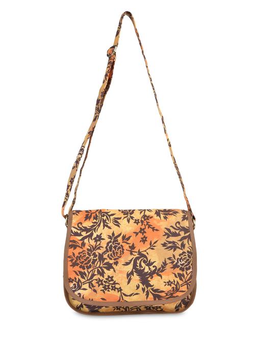 multicoloured polycanvas printed slingbag - 1307509 - Very Small Image - 1