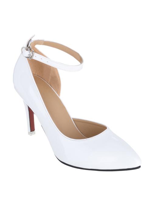 white ankle strap sandal - 13082546 - Very Small Image - 1
