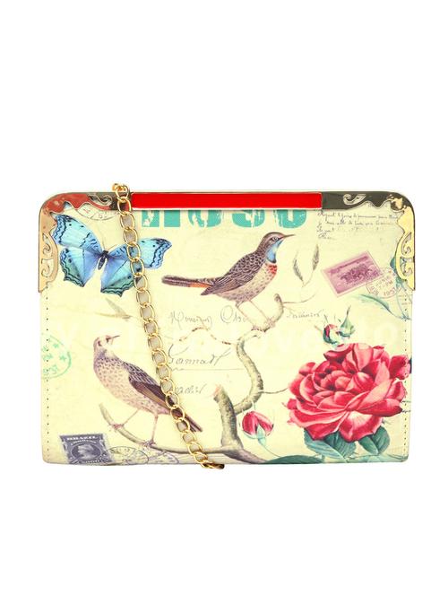 beige leatherette sling bag - 13085814 - Very Small Image - 1
